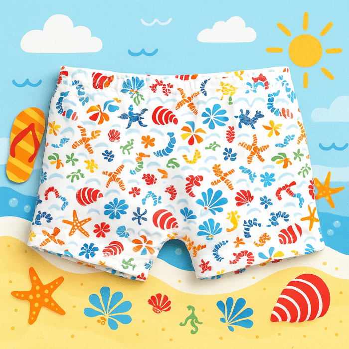 kit 50 Conjuntos Moda Praia UV50+ de 1 a 12 anos – Sortido! - Imagem 36