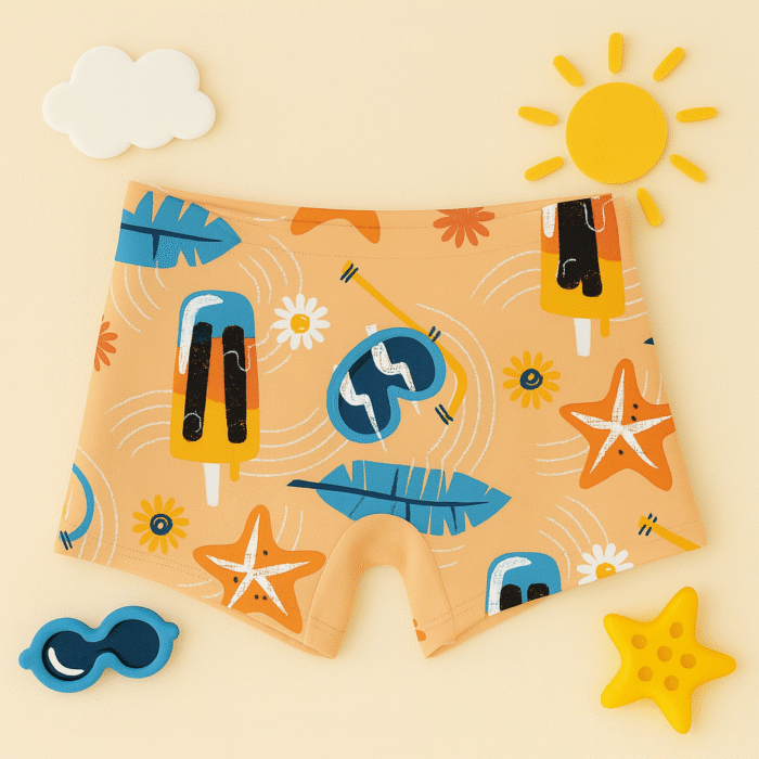 kit 50 Conjuntos Moda Praia UV50+ de 1 a 12 anos – Sortido! - Imagem 24