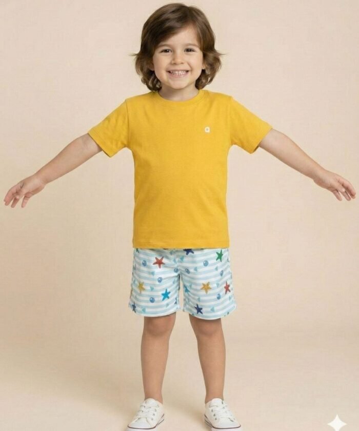 Conjunto Infantil Estrelinha Colorida