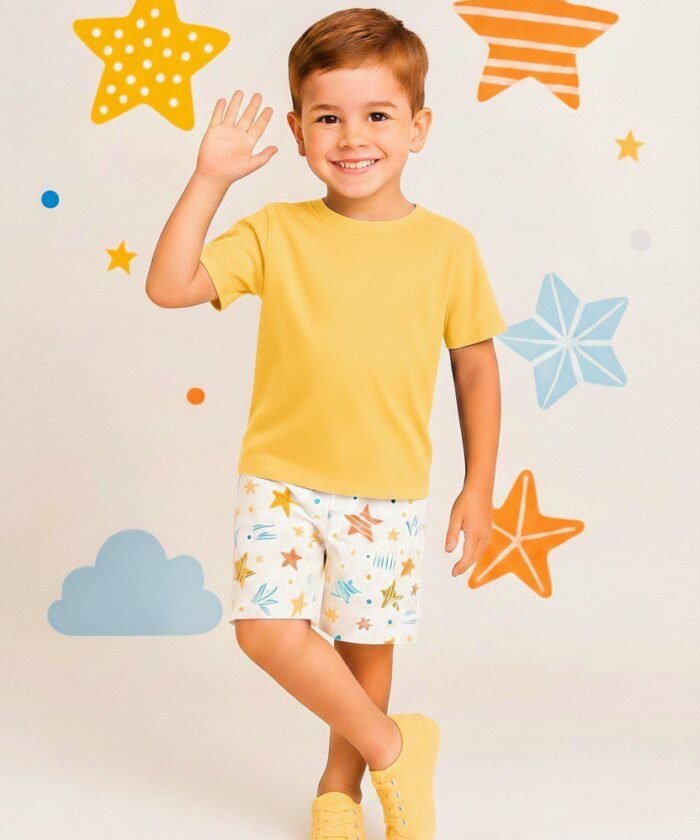 Conjunto Infantil Estrelinha