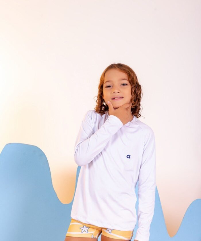 Camisa de Proteção UV50+ Branco