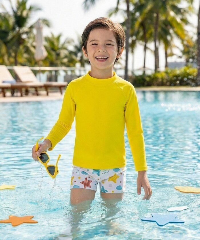 Camisa de Proteção UV50+ Amarelo