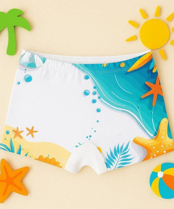 Sunga Box Infantil UV50+ Geometric