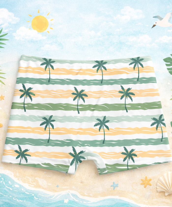 Sunga Box Infantil UV50+ Coqueiro