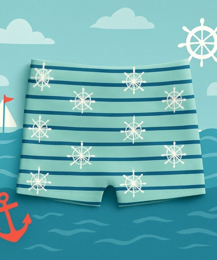 Sunga Box Infantil UV50+ Náutico